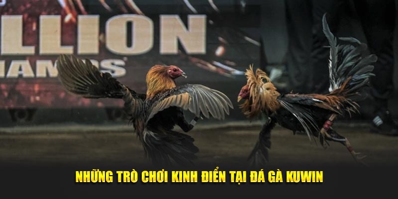 Những trò chơi kinh điển tại đá gà Kuwin